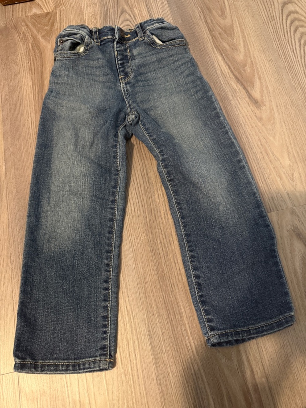 The Children's Place Men's Straight-Leg Denim Jeans - Faded Blue